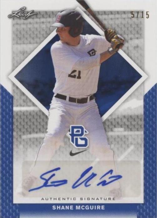 2016 Leaf Perfect Game National Showcase - Shane Mcguire #BA-115 - 1 of 1