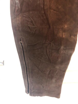 Pantalon Legging Super Skinny En Cuir Vin Bordeaux - Marque J Brand - Taille 29 - Neuf Avec étiquettes (Prix D'origine : 995€)