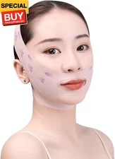 V Line Face Lifting Strap, Chin Strap for Sleeping, Double Chin Reducer for Wome