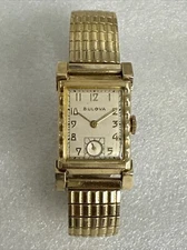 Bulova watch 10K gold Filled Case Manual Winding 21J 21mm