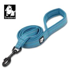 Truelove Reflective Padded Dog Leash Blue Large 78.7 Inches Long x 1 Inch Wide