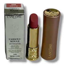 Lancome L'Absolu Rouge Intimatte Soft Matte Lipstick (3.4g/0.12oz) You Pick NEW