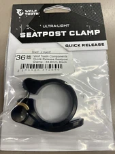 Wolf Tooth Components QR Seatpost Clamp 34.9mm Blk
