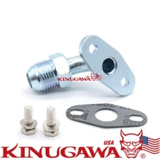 Turbo Oil Drain / Return Line flange for 3000GT / Stealth 6G72T  stock TD04