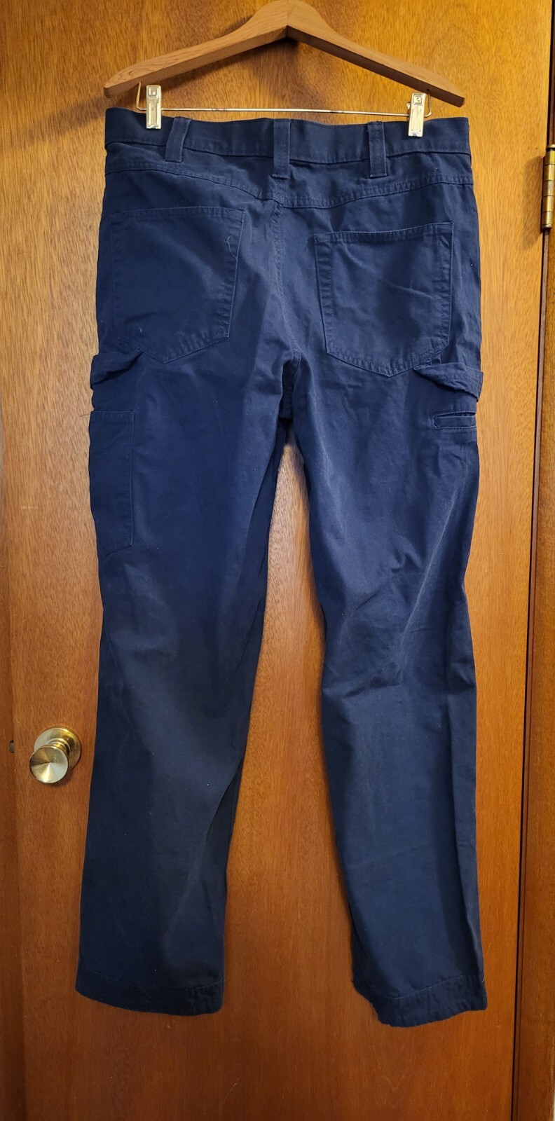 Amazon Essentials Carpenter Work Pants Navy Blue … - image 2