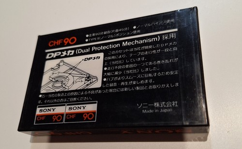 SONY CHF 90 kaseta magnetofonowa/D2333 - Zdjęcie 3 z 3