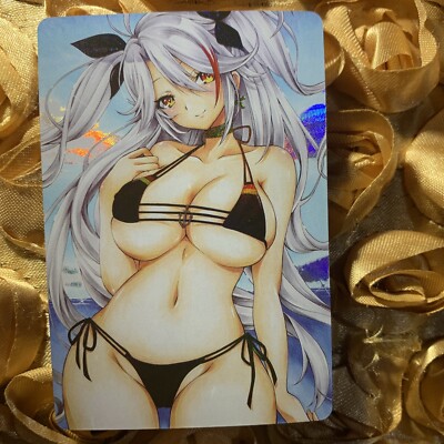 Prinz Eugen AZUR LANE SEXY QUEENS Goddess Waifu Anime Holo Card