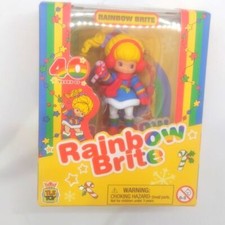 NIB Rainbow Brite Cheebee figure 40th Anniversary Holiday Winter series