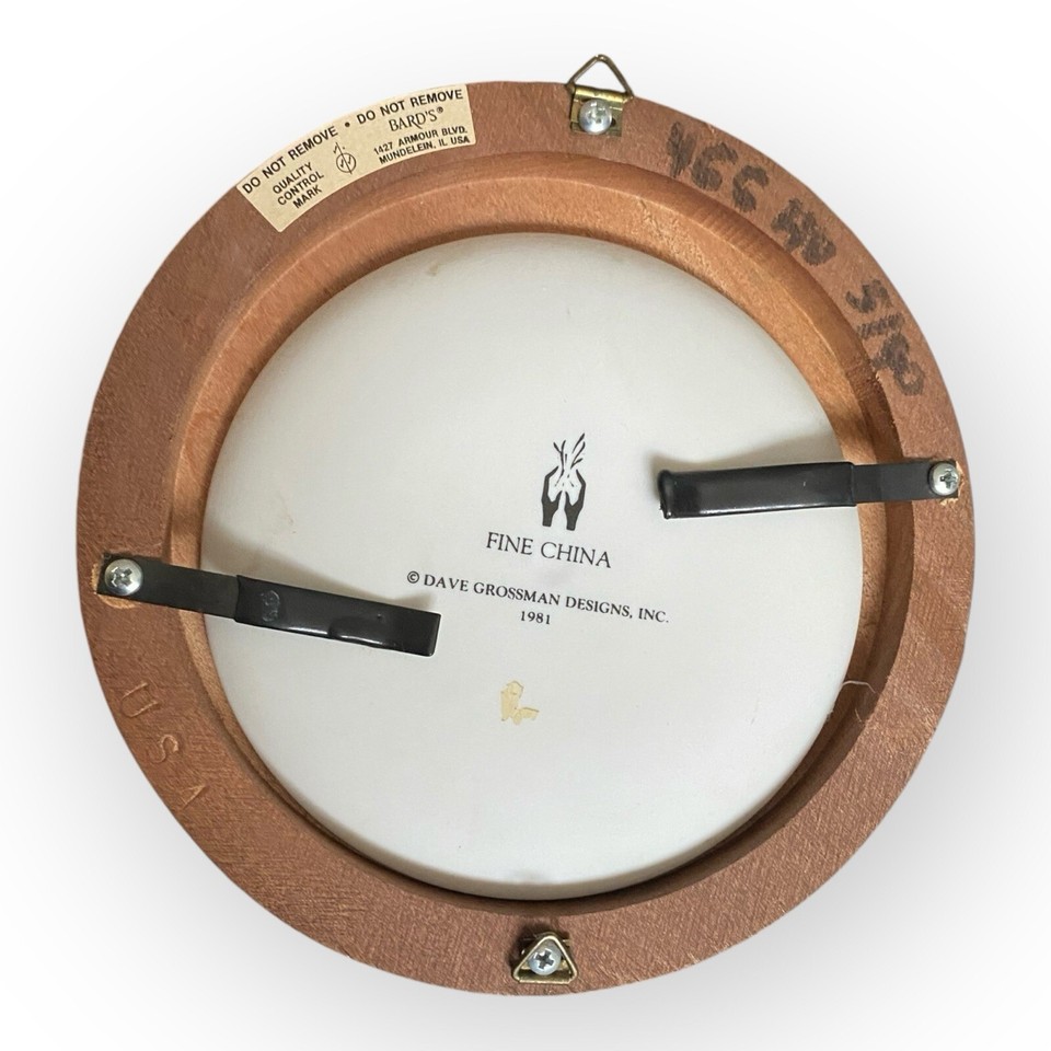 Dave Grossman Designs Norman Rockwell Club Membership Plaque 1981 Framed eBay