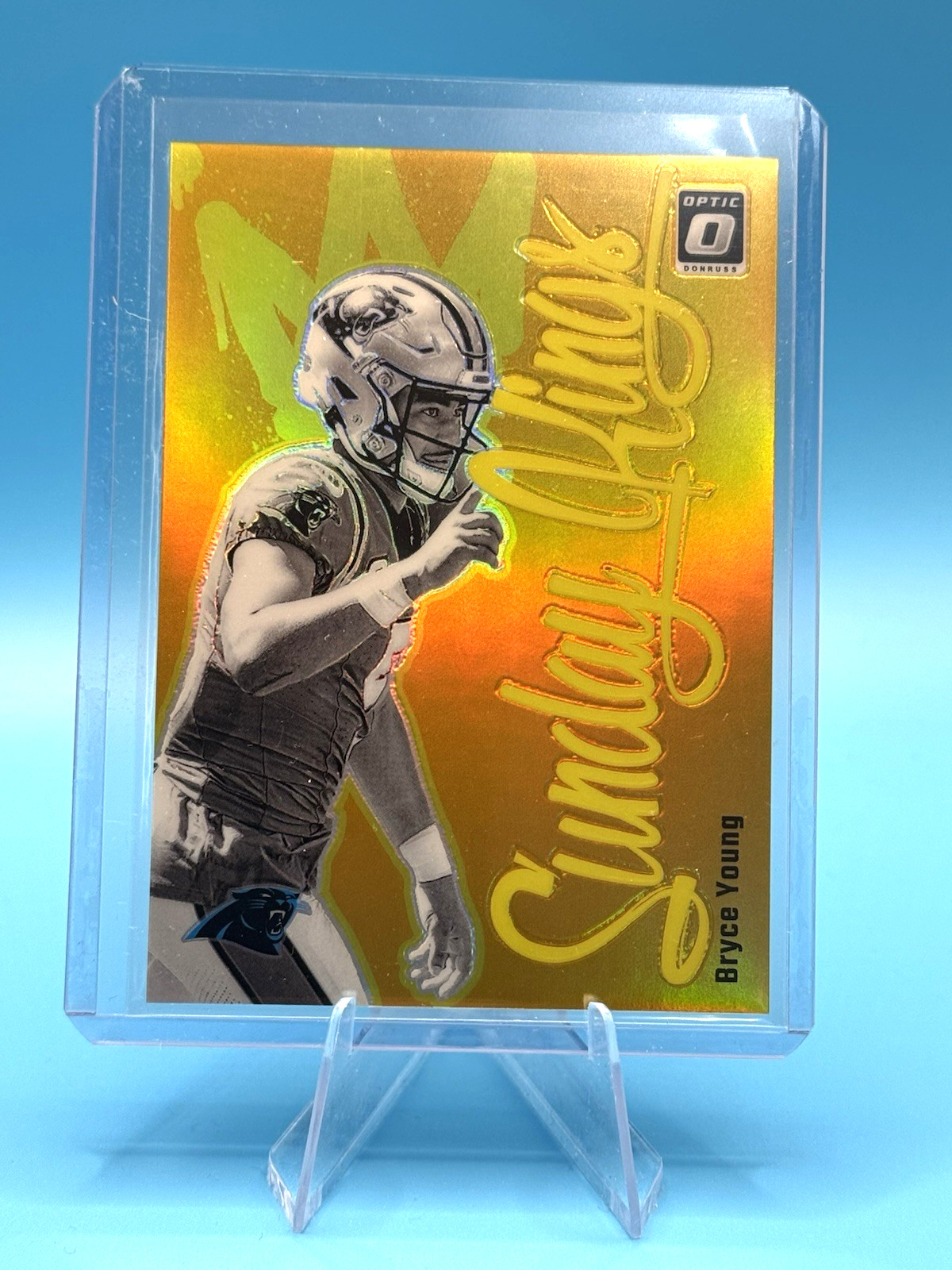 2024 Panini Donruss Optic - Bryce Young Sunday Kings #16 Gold Prizm /10