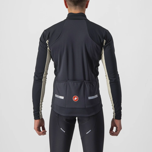 CASTELLI MEN MORTIROLO 6S GORE-TEX JACKET CYCLING JERSEY FLEECE TOP SIZE M,L - Picture 2 of 6
