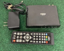 NAXA NT-54 Black USB Digital TV Tuner Converter Box TESTED WORKS