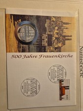 NUMISBRIEF  1994  5 DM PP Frauenkirche München Worbes B-0728