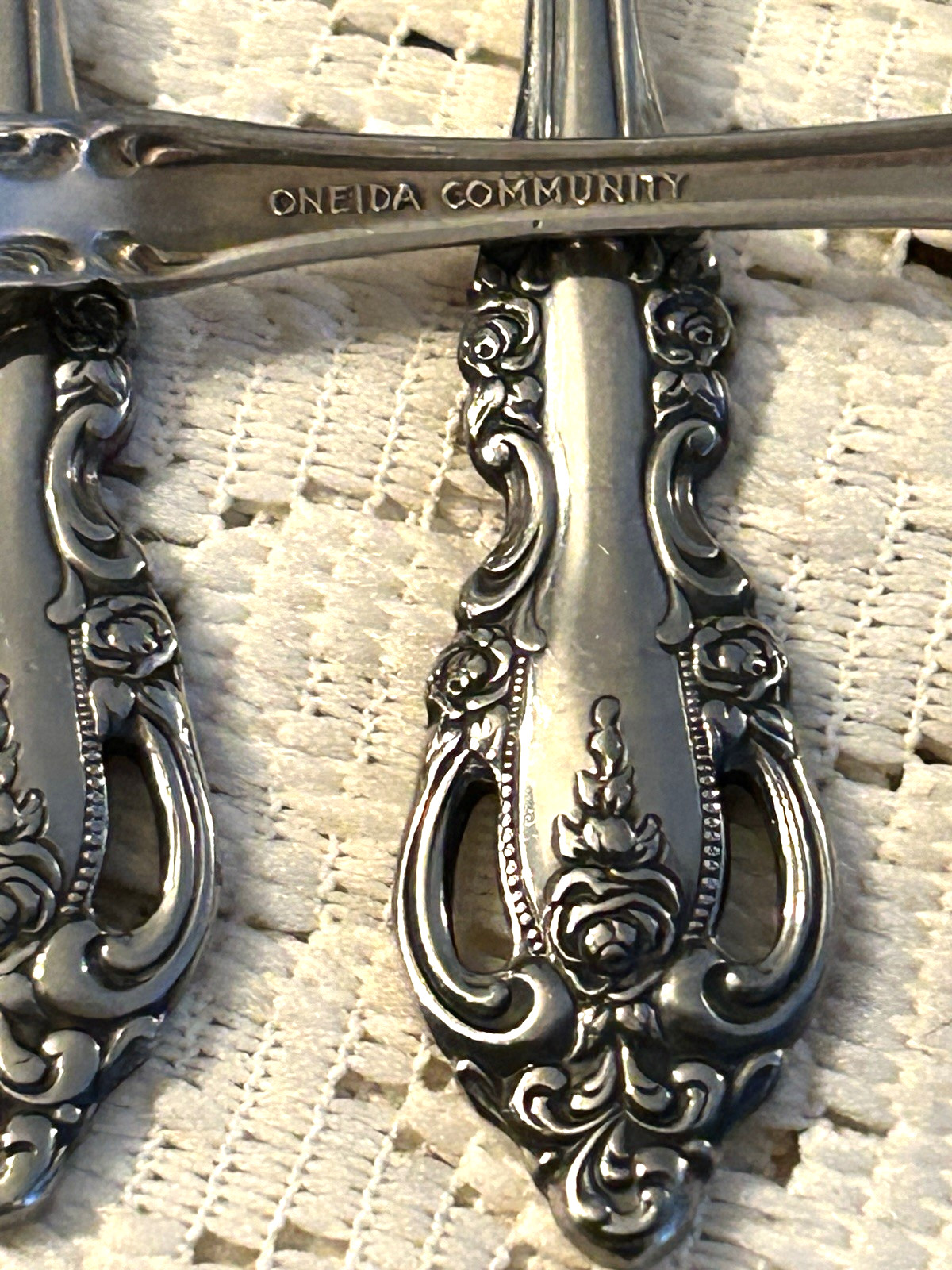 Oneida Community BRAHMS Stainless Five Salad Forks 5