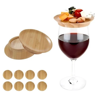 2/4/8X Wine Glass Charcuterie Topper Wine Glass Charcuterie Board Topper - - Image 1 of 4