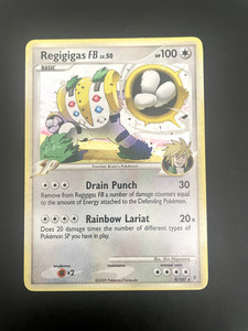 Regigigas FB 9/147 Holo Rare Supreme Victors 2009 - Pokemon Card TCG LP