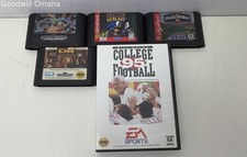 Lot of 5 Boot Tested Assorted Sega Genesis Incuding Sonic 3D Blast