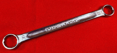 RARE No or Zero Offset NOS Stahlwille Box End Wrench Metric 13mm x 15mm