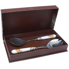 Spode Woodland Salad Set with Stainless Bowl 10430353