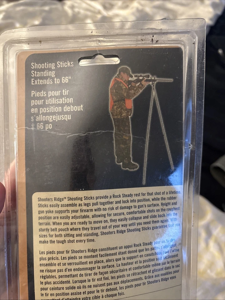 Shooter's Ridge Shooting Sticks 40860 up to 66” - Imagem 3 de 3