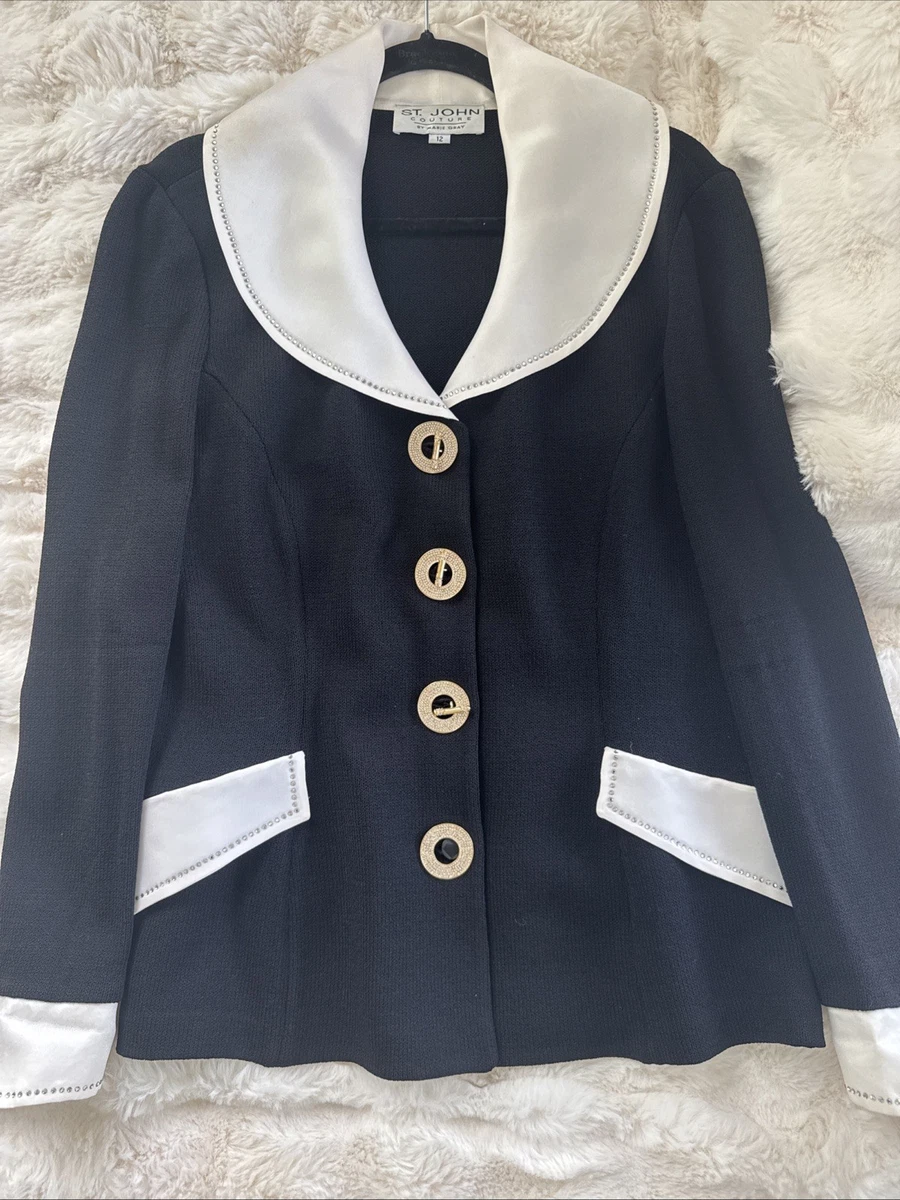 ST JOHN Knits Marie Gray Indiana Women's Suits & Blazers for sale