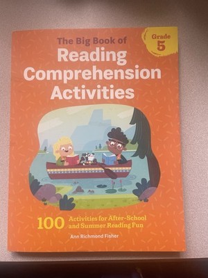 Reading Comprehension Activities Bundle Grade 5 Book + 2 Literacy Games ELA SPED