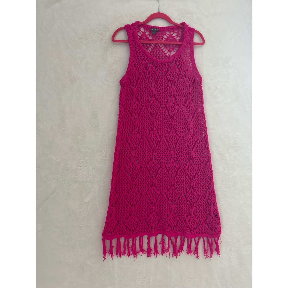 white christmas dresses Crochet Maxi Cover-Up Dress main image 0