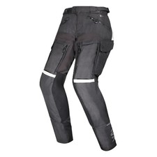LS2 X-Master Mens Waterproof Motorcycle Cargo Trousers Black/Grey