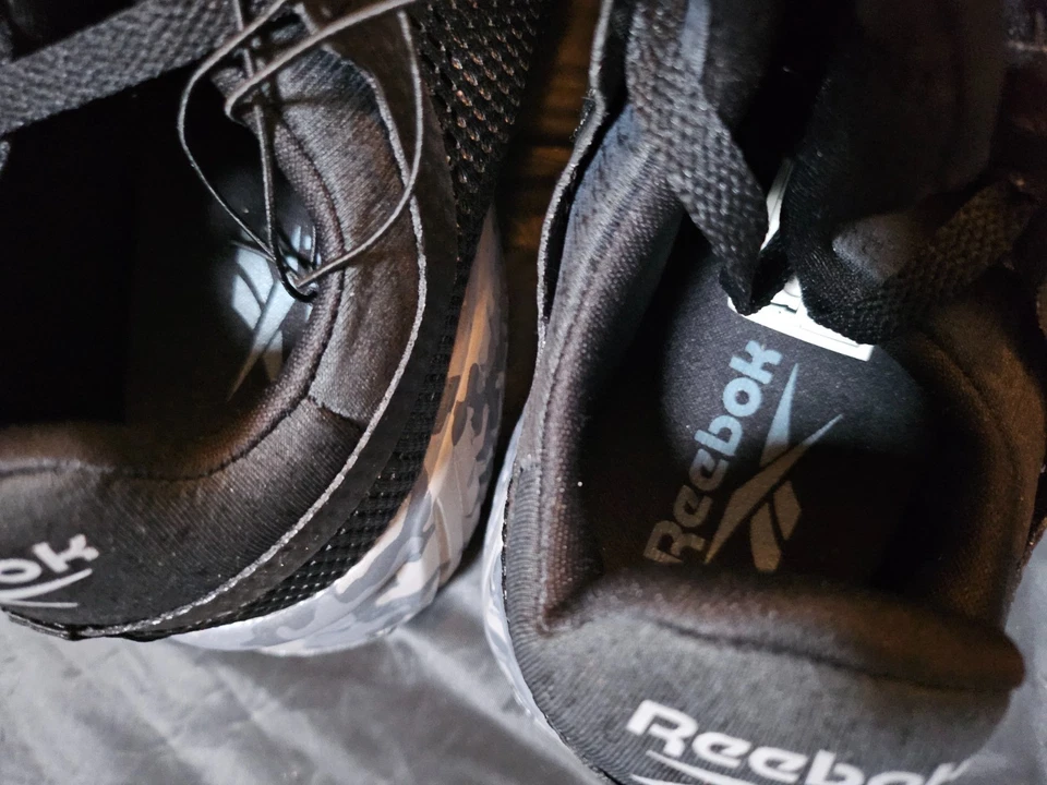 REEBOK FLASHFILM TRAIN Men BLACK FFCO 138644 MEN SHOES SIZE 10 - NEW NO Box - Image 4 of 4