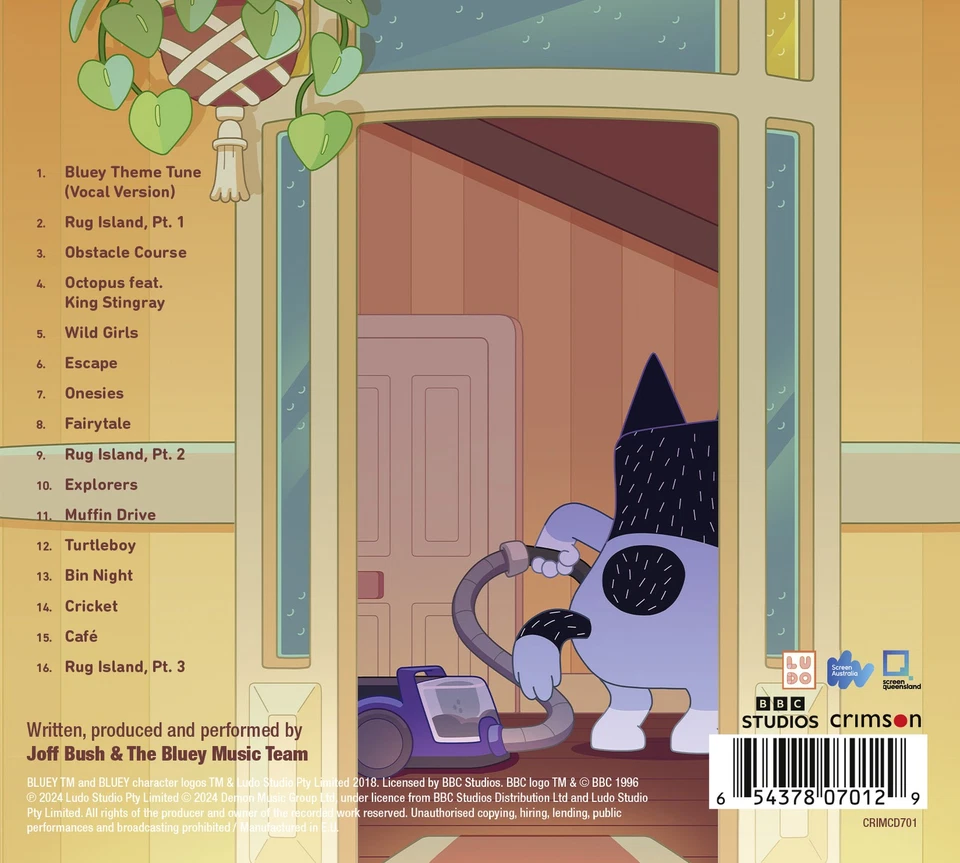 Bluey Bluey: Rug Island (CD) Album Digipak - Bild 3 von 3