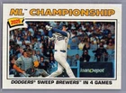 2026 Topps Shohei Ohtani Heritage Dodgers Sweep Brewers in 4 Games