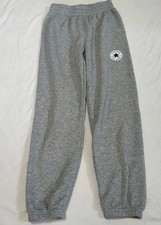 Converse Chuck Taylor All Star Boys Size Small 8/10 Gray Fleece Joggers 317
