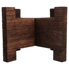 Drink Dispense Holder Planter Holder Wood Dispenser Stand Plant Floor Stand Base