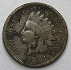 1891 INDIAN HEAD CENT/PENNY (SEE PHOTOS)