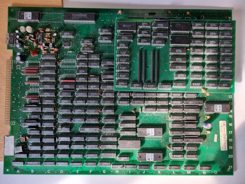 Bootleg PCB JAMMA Pang Jeu Arcade Non Fonctionnel - Photo 3/4