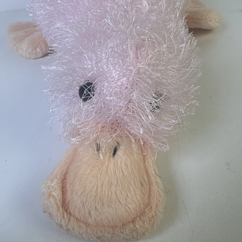 Webkinz Ganz Plush Pink Googles Platypus Stuffed Animal Toy Squishy NO CODE - Image 2 of 4