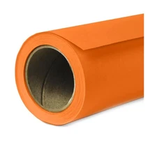 Savage Widetone Seamless Background Paper, 86" wide x 36' Orange, #24 #24-86 Z