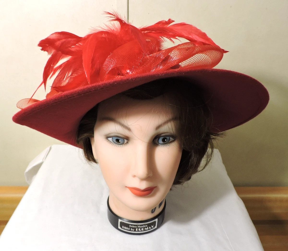 Church Red Vintage Hats for Women for sale | eBay