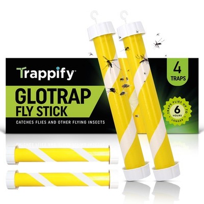 Glow-in-The-Dark Flies Stick by : Indoor & Outdoor Flying Insect Trap | Water...