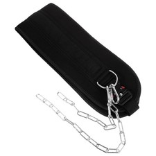  Gym Accessories for Men Belt Weight Lifting Weightlifting Waist with Chain