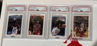 (4 card lot) Michael Jordan PSA 9 & PSA 10 Graded 1991 1992 Hoops All Star MVP