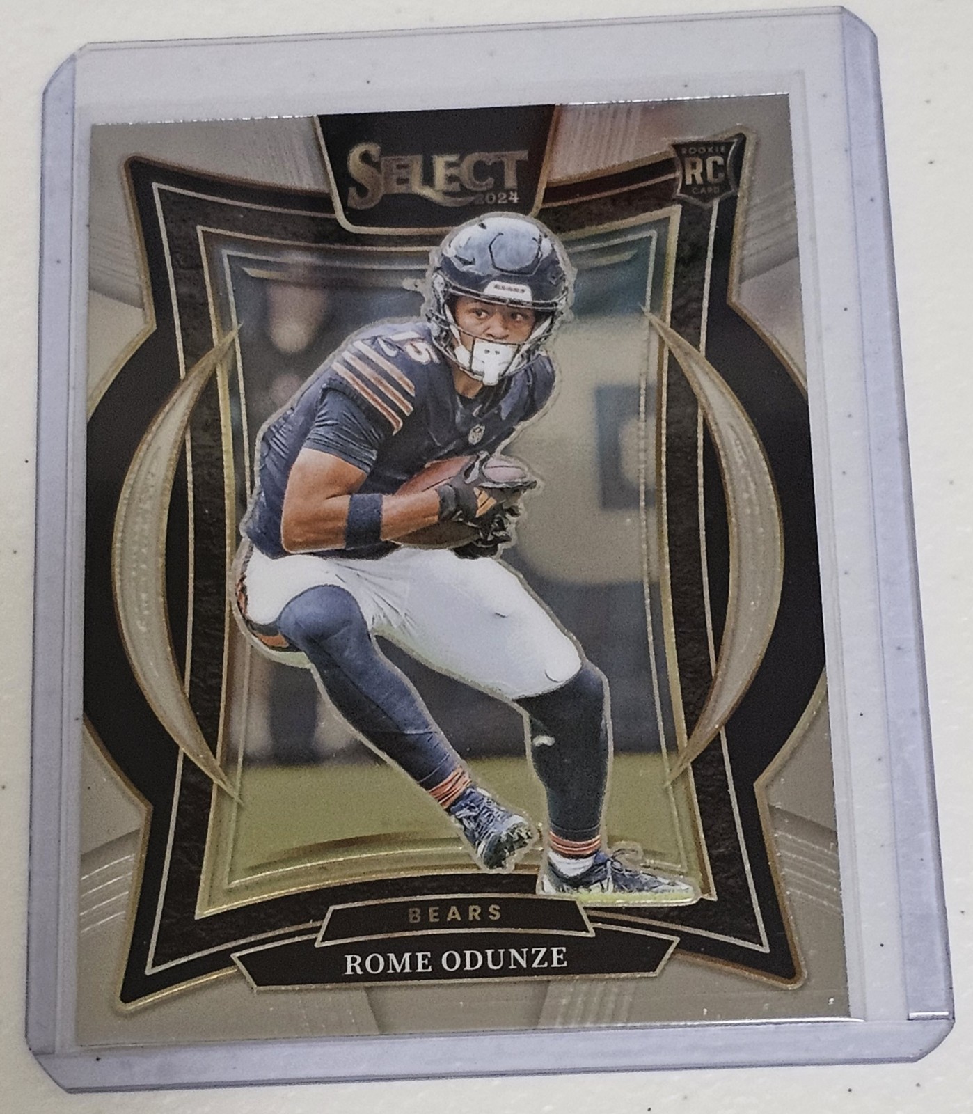 2024 Panini Select - Concourse Rome Odunze #3 Silver Prizm (RC) CHICAGO BEARS
