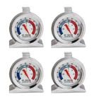 4 Pack Large Dial Analog Refrigerator Freezer Thermometer Fridge Thermometer