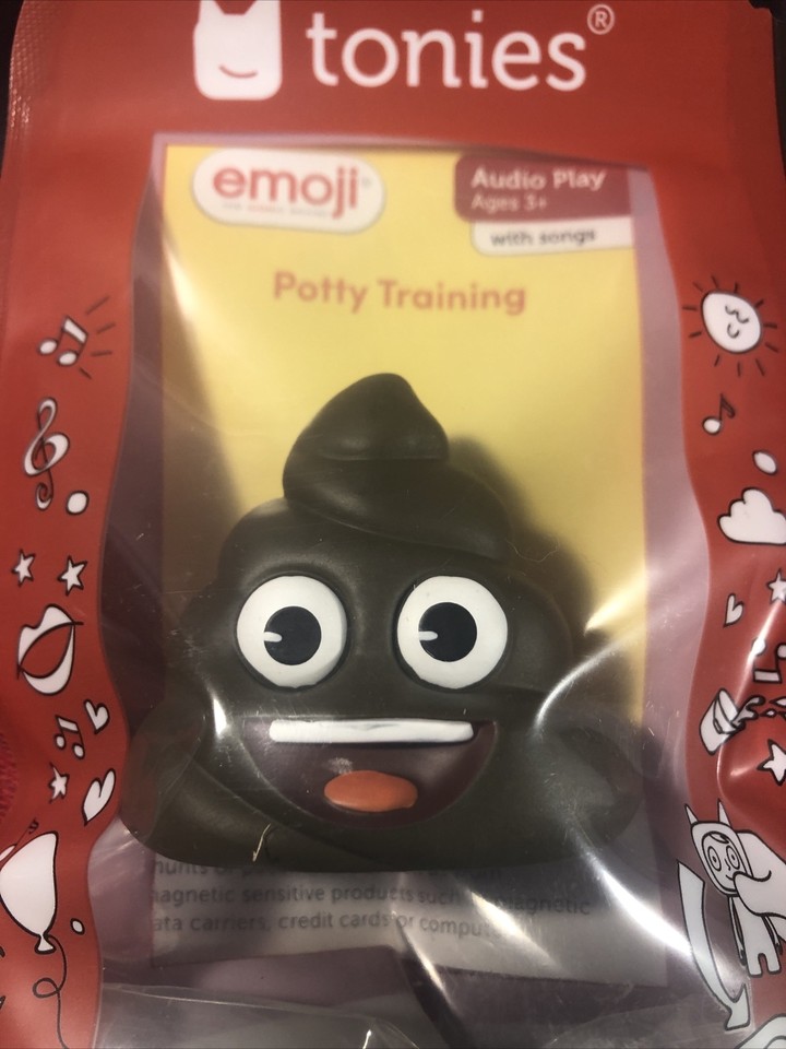 NEW TONIES POTTY TRAINING EMOJI FIGURE FOR THE TONIEBOX SEALED IN HAND