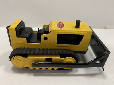 Vintage Tonka Mini Yellow Bulldozer Earthmover 1960s | eBay