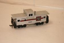 Bachmann HO Burlington Route Caboose CB Q 13554 Model Railroad Freight Car