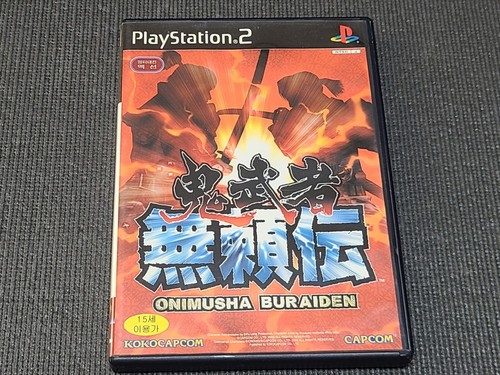 Sony PlayStation2 Onimusha Buraiden Retro Game Korean Version for PS2 Console