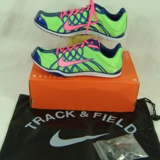 New Womens 12 NIKE Zoom W 3 Spike Track Running Shoes 75 425906-364