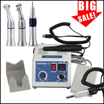 Dental Lab Marathon Style Electric Micromotor Polishing+35K rpm Motor Handpiece