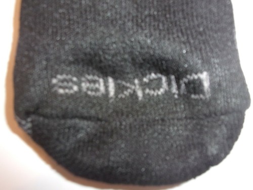 DICKIES DRI-TECH PERFORMANCE WORK SOCKS SWEAT-FIGHTING BLACK SIZE 12-15 ...